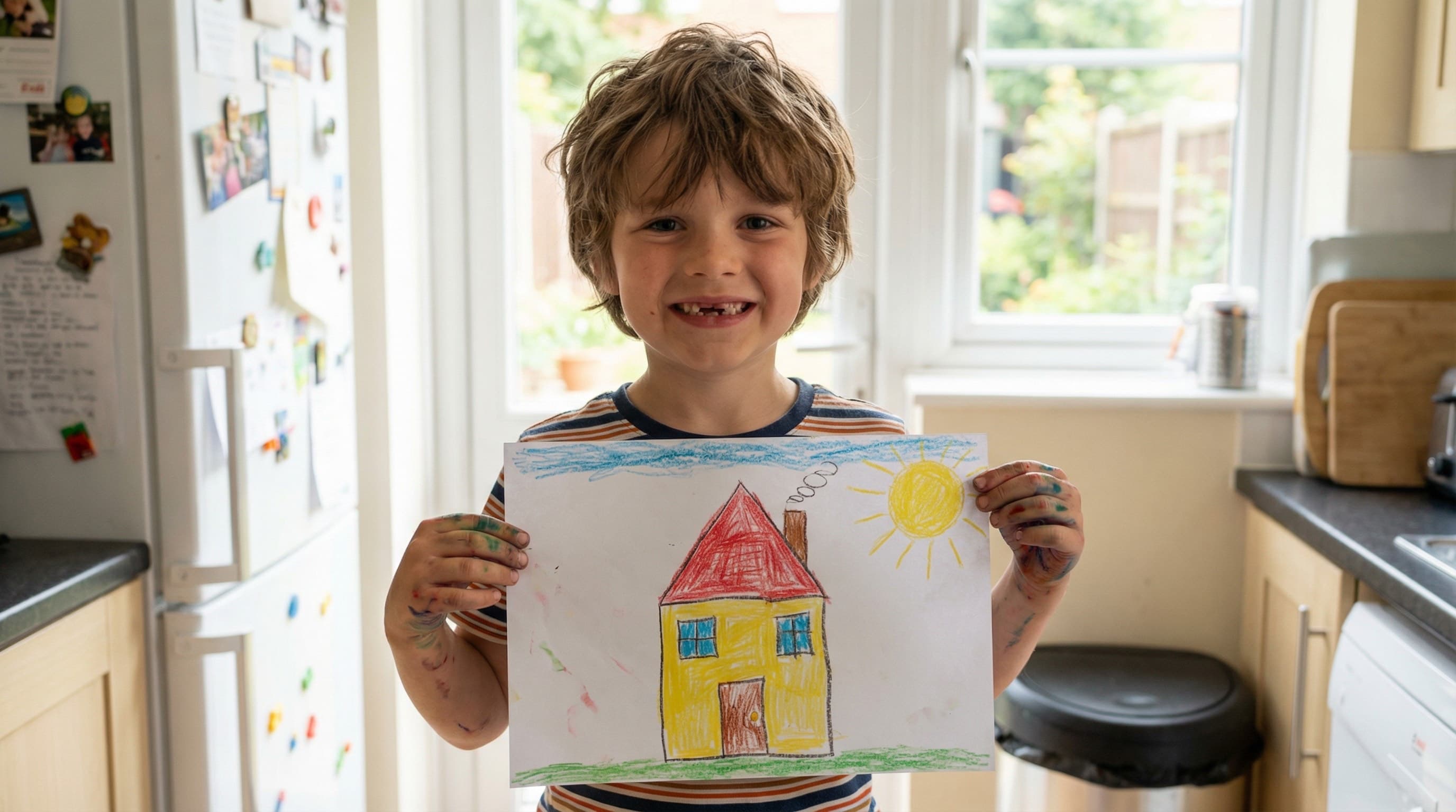 Kid drawing coloring pages